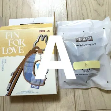 러브 PIN FOR LOVE 알파벳 펜던트 A