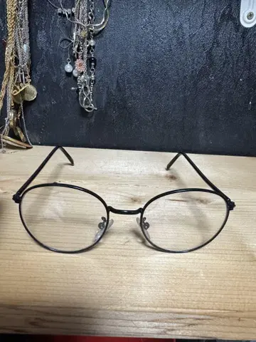 라운드 라운드 안경 안경 도수 없음