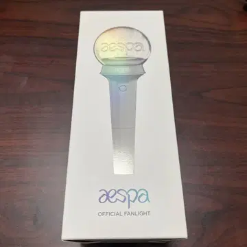 aespa 공식 팬 라이트 실버