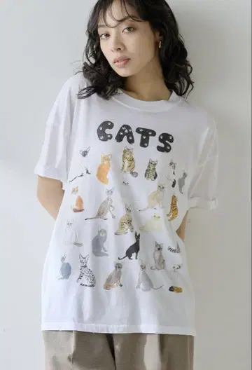 윔 가젯 CATS 티셔츠 미사용 새상품