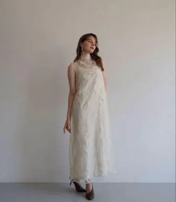 acka sheer flower 원피스 사이즈 1