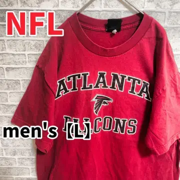[ F166 ] NFL 애틀랜타 팔콘스 반팔 T셔츠 [ L ] 레드