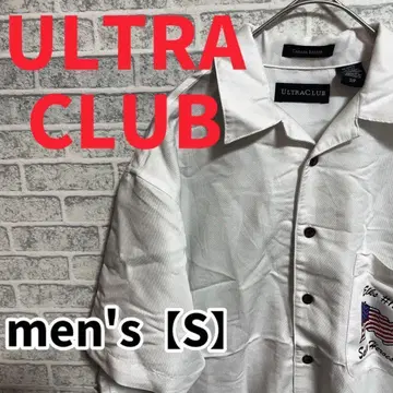 F1989 [ ULTRACLUB ] 옥스퍼드 반팔 셔츠 [ S ] 화이트