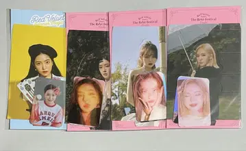 REDVELVET Psycho 아이린 슬기 웬디 일리 트레이딩 카드