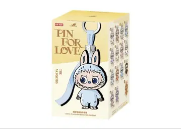 Labubu PIN FOR LOVE 봉제 인형(A-M) 피스 1개