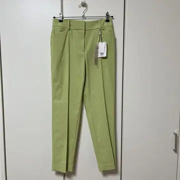 플라스테 린넨 블렌드 스틱 팬츠 M