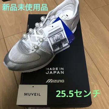 MUVEIL 미즈노 콜라보 스니커즈 미사용 새상품 25.5