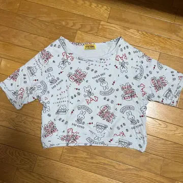 hysteric glamour 낙서 토끼 T셔츠