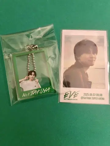[ 익명 ] 초특급 타쿠야 EVE 아크릴 프레임 키링 미니 사진