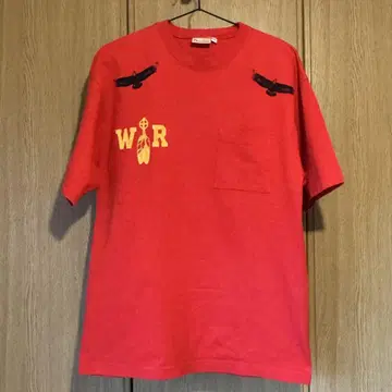 WING ROCK 포켓T셔츠 M 빨간색