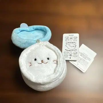 시로땅 요구르트 하얀 것들 많이 한정판 봉제 인형 택 포함