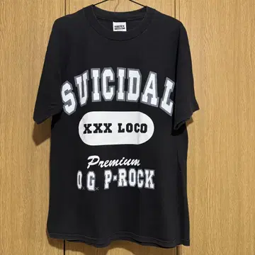 SUICIDAL JAPAN TOUR 98 티셔츠 M TULTEX 바디