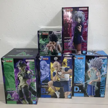 제일복권 HUNTER x HUNTER 키메라 앤트 ABCDE상 세트