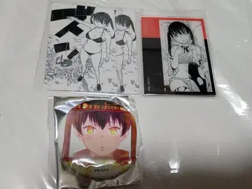 염염노소방대 타마키 가타키 캔뱃지 카드 세트