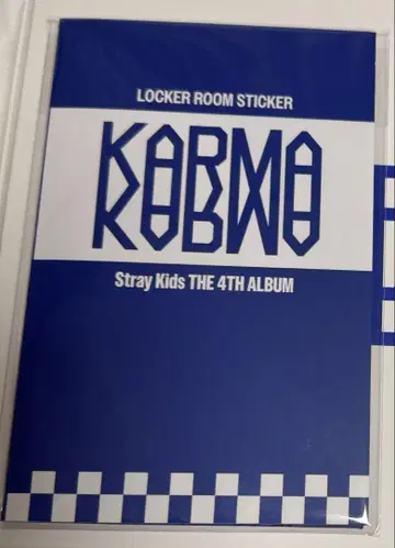 Straykids KARMA POPUP 락카룸 스티커