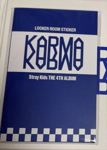Straykids KARMA POPUP 락카룸 스티커 리노