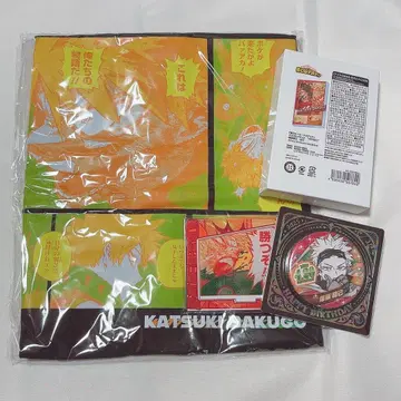 미사용 새상품 나의 히어로 아카데미아 바쿠고 카츠키 생일 굿즈 세트