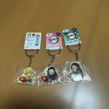 귀멸의 칼날 키링 세트 낱개 판매 불가