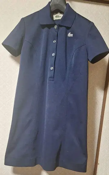 빈티지 LACOSTE 네이비 폴로 원피스 42