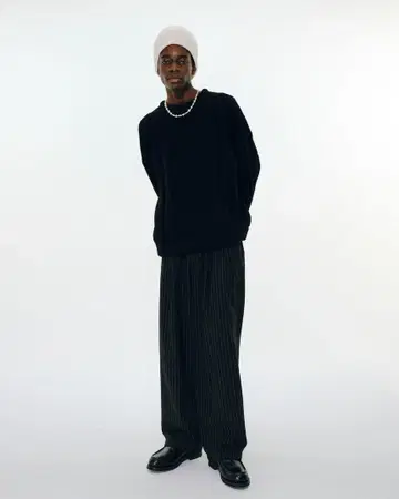 COOTIE PRODUCTIONS,STRIPE TUCK PANTS