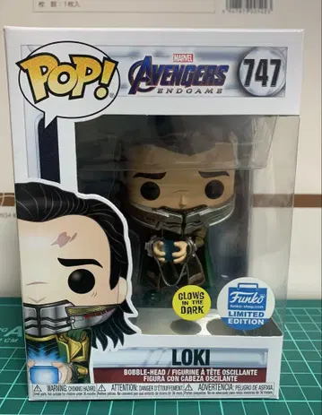 funko POP 747 로키 (펀코샵 한정판 축광판)