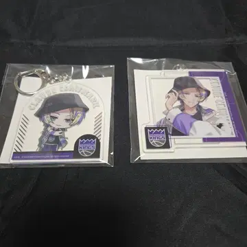 NBA NIJISANJI 키링 클로드 클로 마크 2세트
