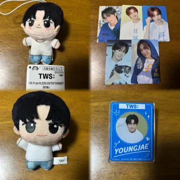 TWS YOUNGJAE 영재 봉제 인형 포토카드 세트