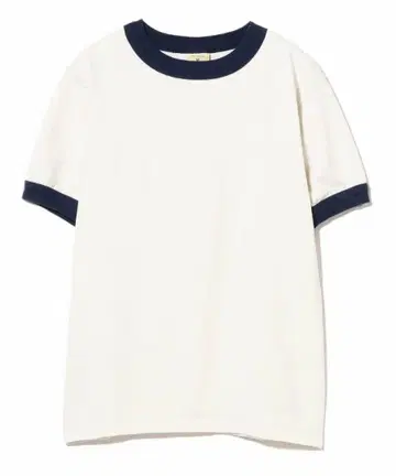 미사용 새상품 BEAMSBOY 별주 Goodwear Ringer Tee