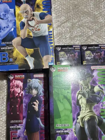 HUNTER x HUNTER 제일복권 키메라 앤트 A B E F x 2
