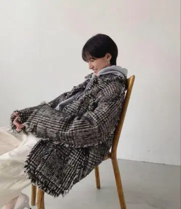 CLANE 클라네 MIX TWEED BLOUSON 트위드 트위드