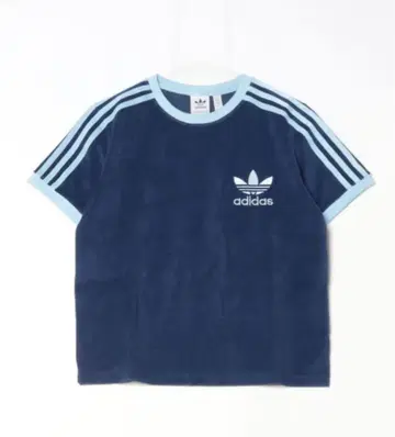 adidas originals 테리 쓰리 스트라이프 반팔 L 사이즈