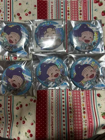 닌타마 란타로 애니메이트 카페 캔뱃지