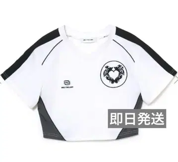 MELT THE LADY cropped game t-shirts