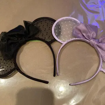 미키 모양 머리띠 2종 세트