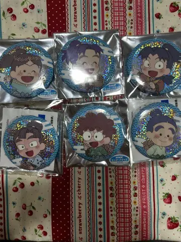닌타마 란타로 애니메이트 카페 캔뱃지