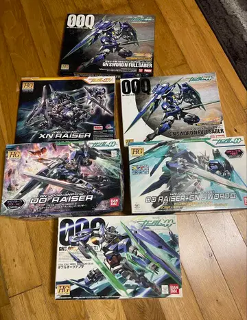 HG 1/144 더블오 건담 시리즈