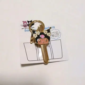 쿠로미 일광화상 백 클립 산리오