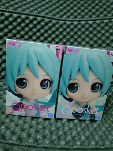 [ 하츠네 미쿠 ] Qposket 피규어 AB 컬러 세트