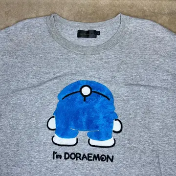 도라에몽 T셔츠 L 사이즈 모코모코 후와후와 아이엠도라에몽