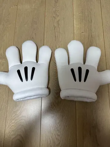 미키 손 모양 쿠션 장갑