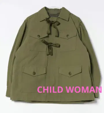 CHILD WOMAN 라이너 포함 밀리터리 자켓