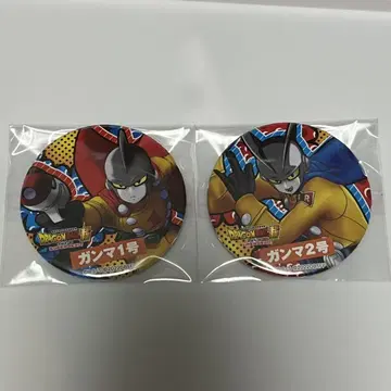 감마 1호 감마 2호 캔뱃지 세트