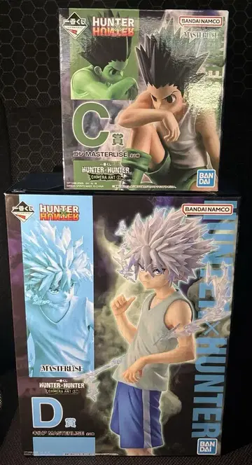 HUNTER x HUNTER 제일복권 C상 곤 D상 키루아 피규어 세트
