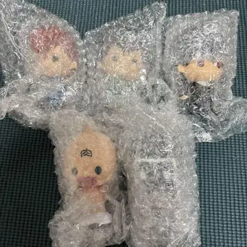 제일복권 유유백서 근육맨 소프트 비닐 피규어 묶음 판매 5점