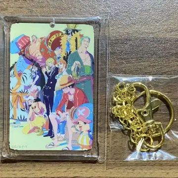 ONEPIECE 트레이딩 아크릴 백참 밀짚모자 일당
