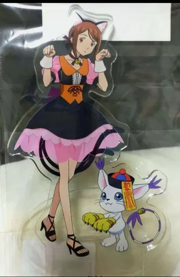 디지몬02 야가미 히카리 테일몬 아크릴 스탠드 할로윈