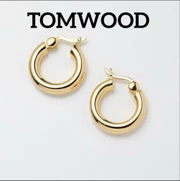 TOM WOOD 귀걸이 한쪽 골드