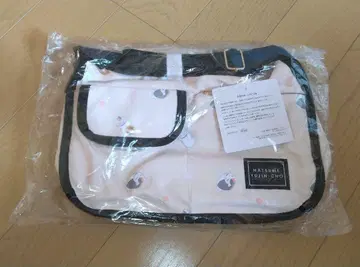 새상품 나츠메 우인장 숄더백 냥코센세 시마무라 아이보리