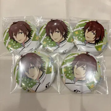 아이돌 마스터 SideM 아마가세 토우마 요미우리랜드 콜라보 캔뱃지 5개