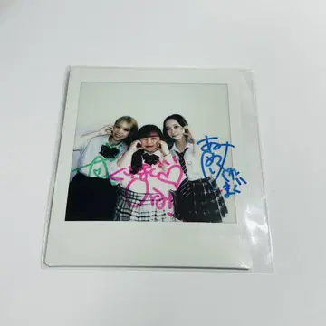 쿠레마구 친필 사인 폴라로이드